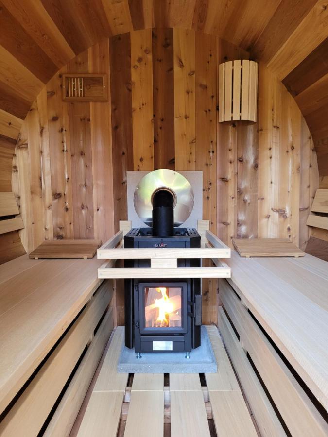 Retro Chic Wellness Met Hottub & Sauna Ewijk Экстерьер фото